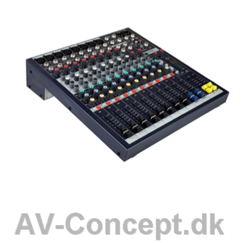 Soundcraft EPM8 mixer med 8 mono og 2 stereo
